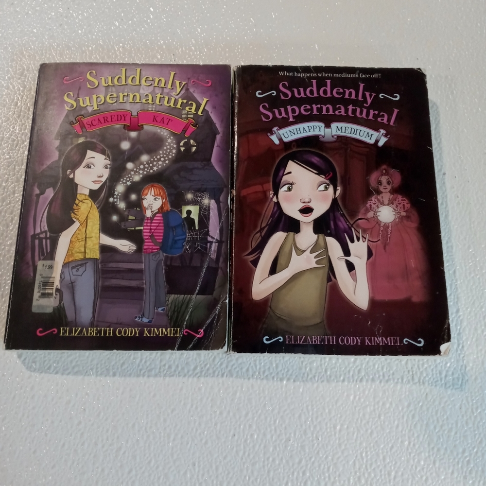 Suddenly Supernatural book 2 and 3